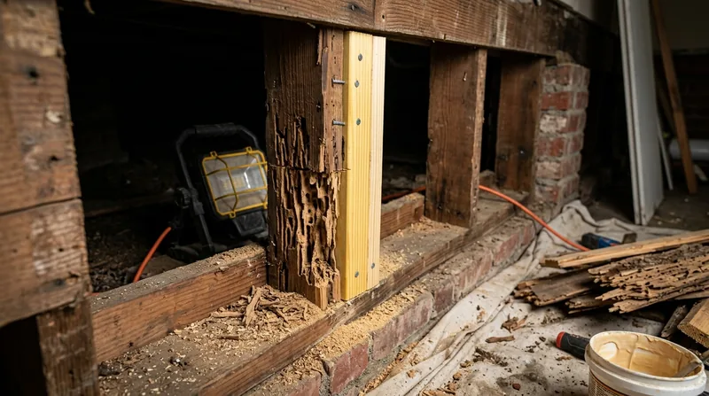 Termite Damage Repair Sacramento