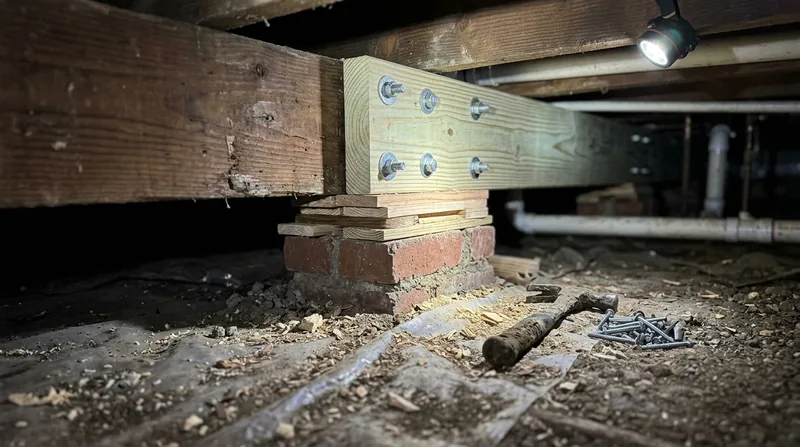 Floor Joist & Subfloor Repair Sacramento